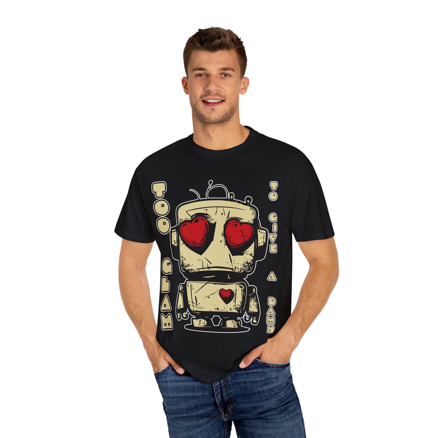 Dapper robot T-shirt Unique Design
