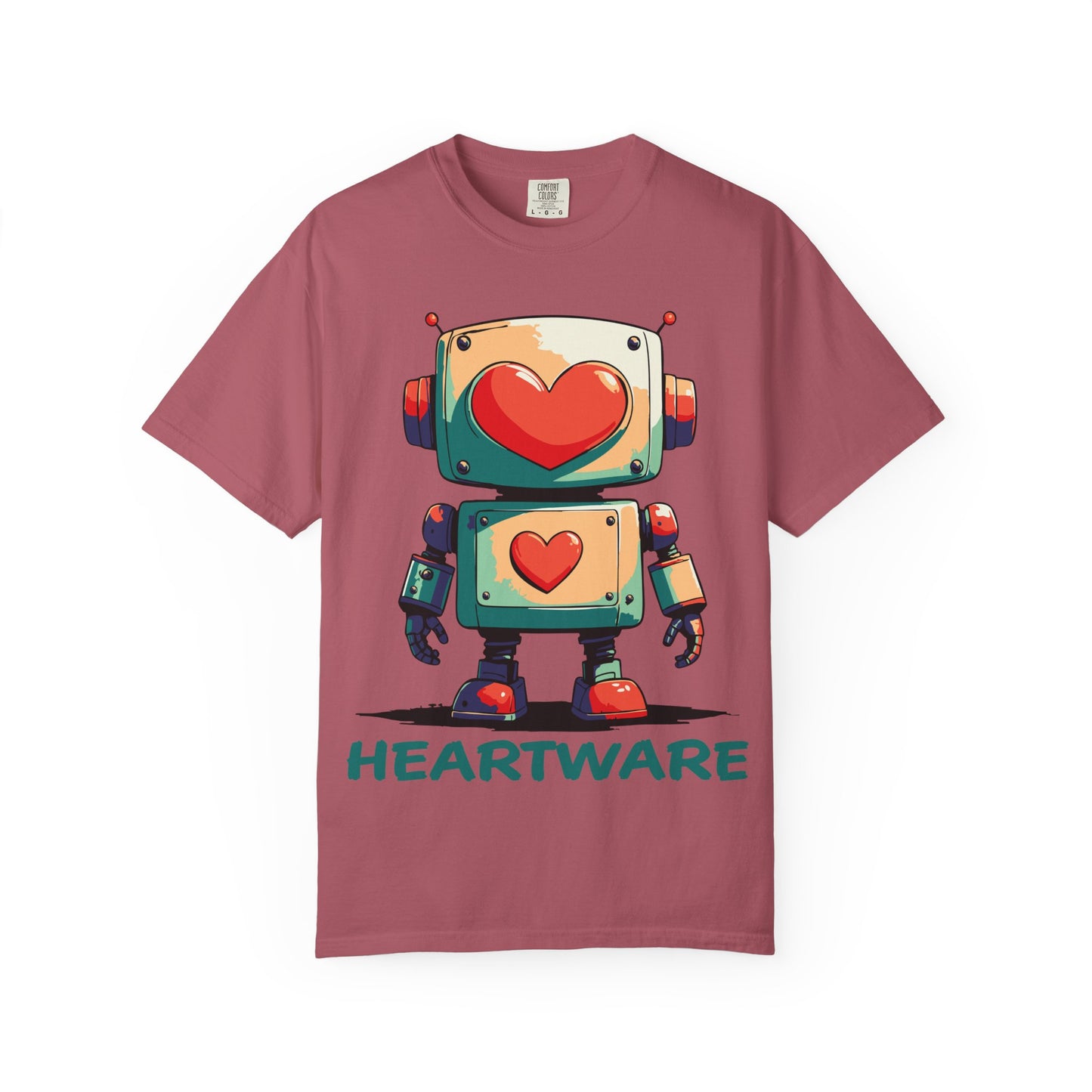 Heart-Eyed Robot: t-shirt