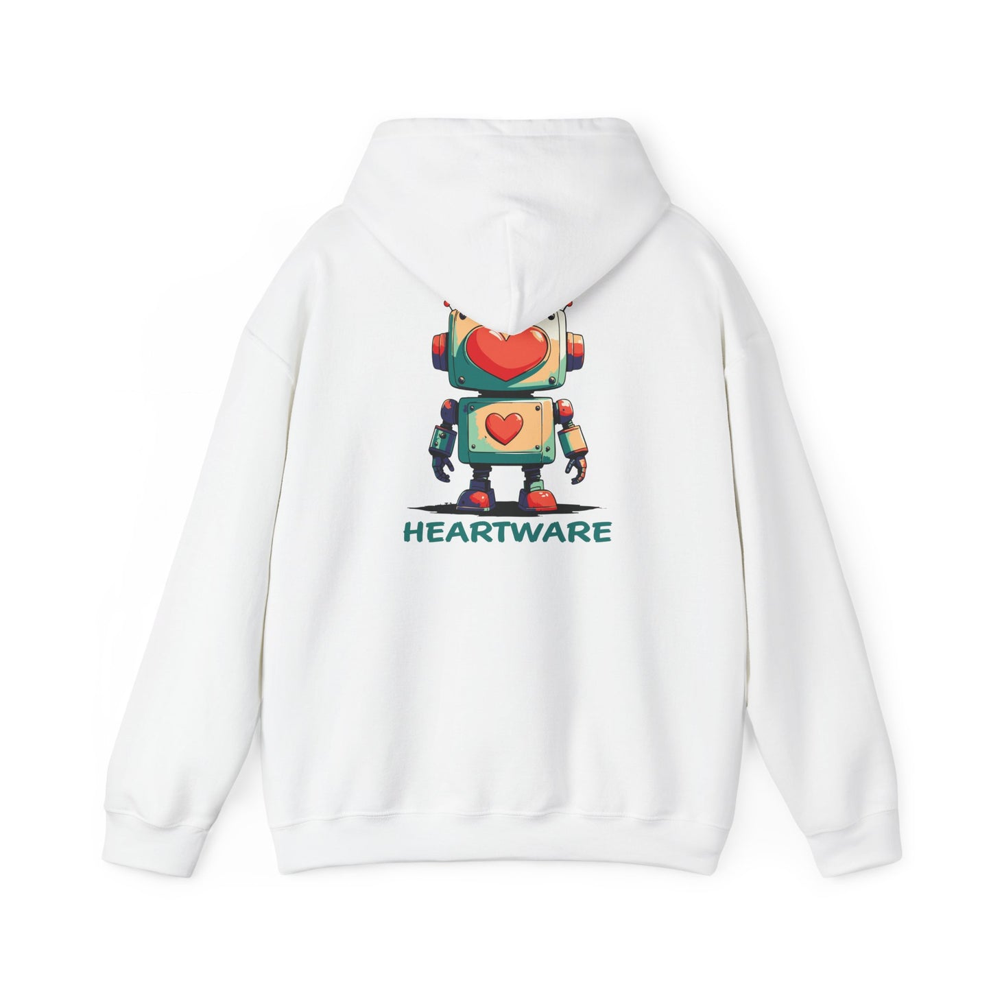 Heart-Eyed Robot: hoodie