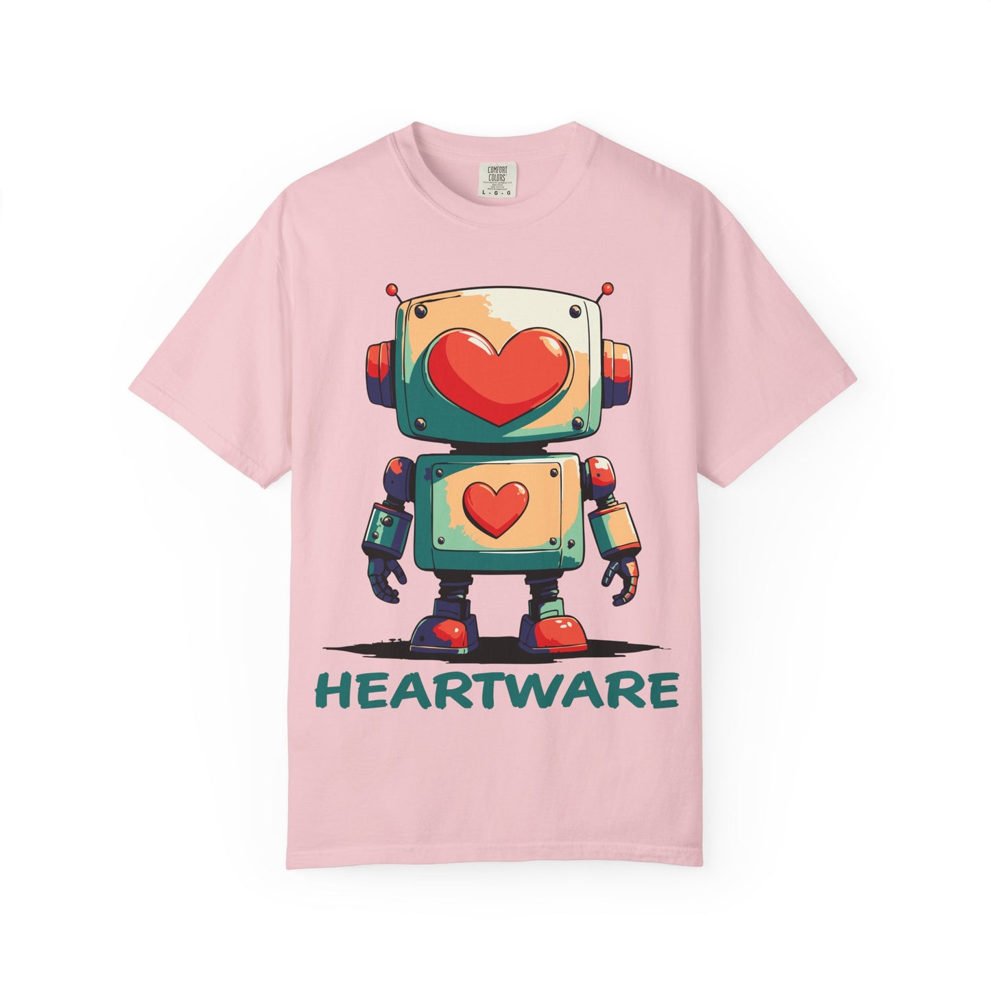 Heart-Eyed Robot: t-shirt