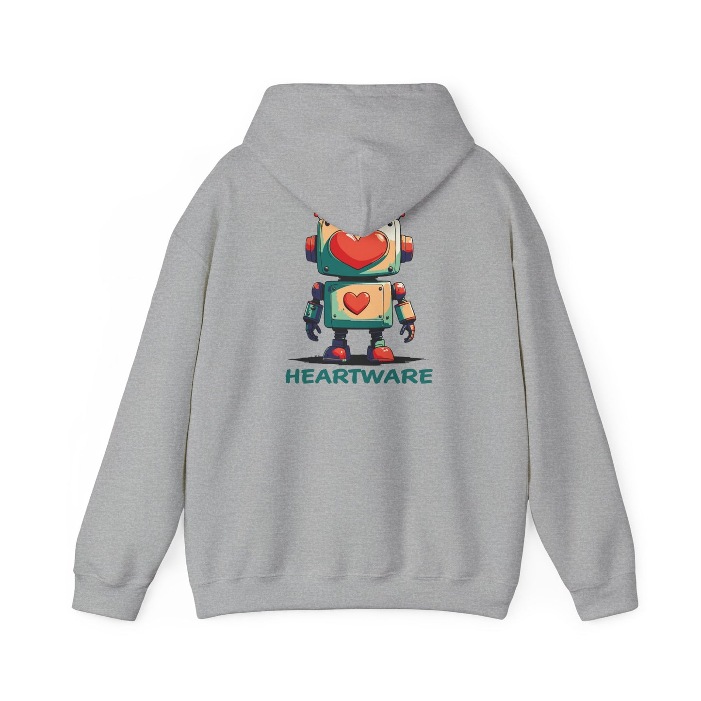 Heart-Eyed Robot: hoodie