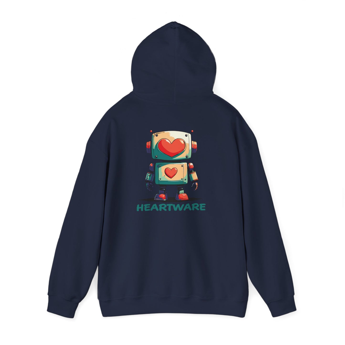 Heart-Eyed Robot: hoodie