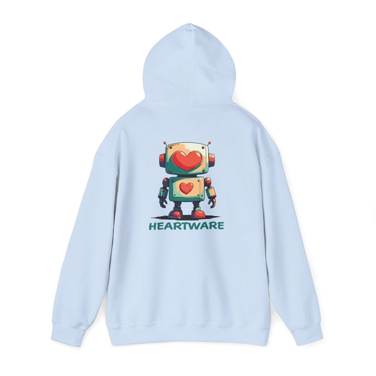 Heart-Eyed Robot: hoodie