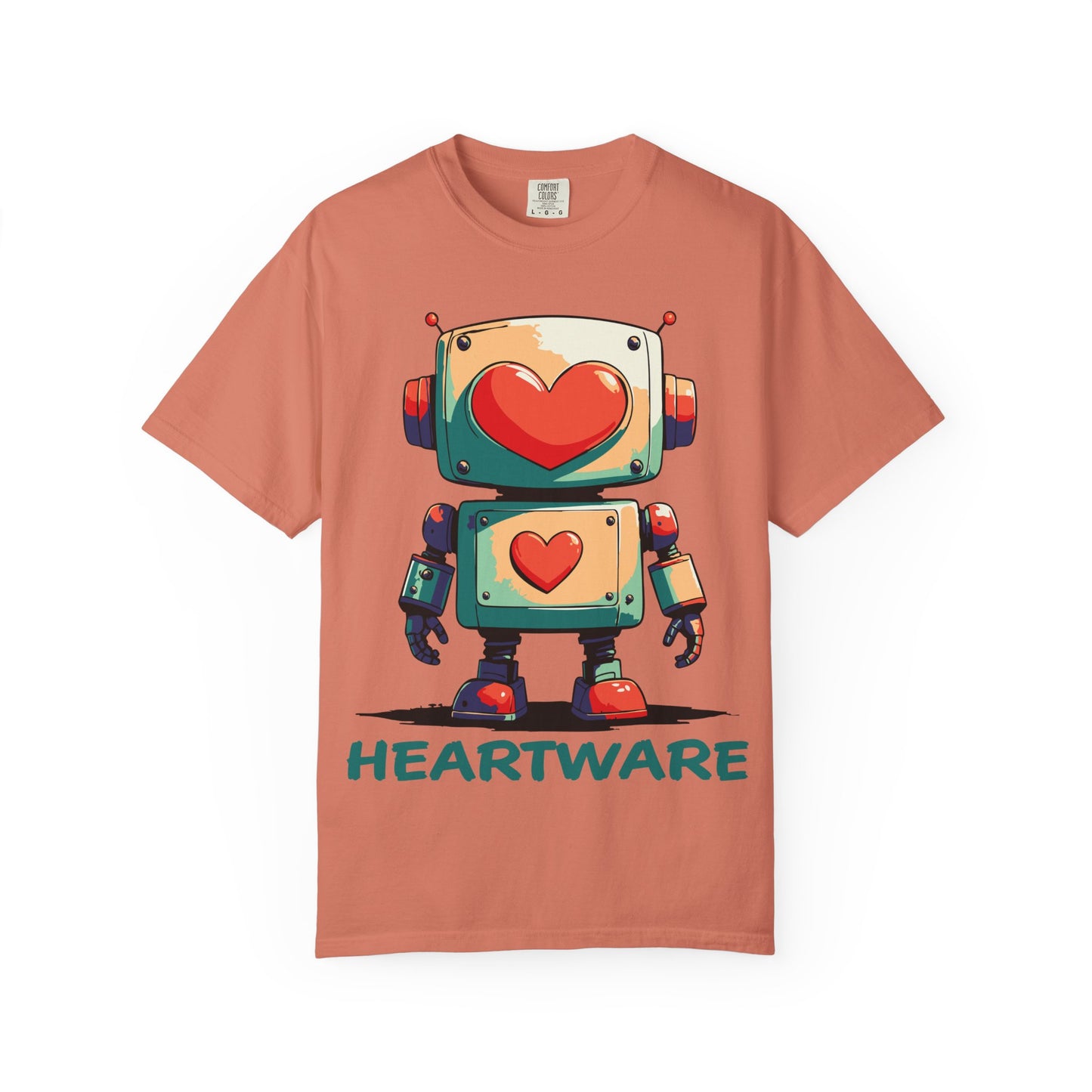 Heart-Eyed Robot: t-shirt