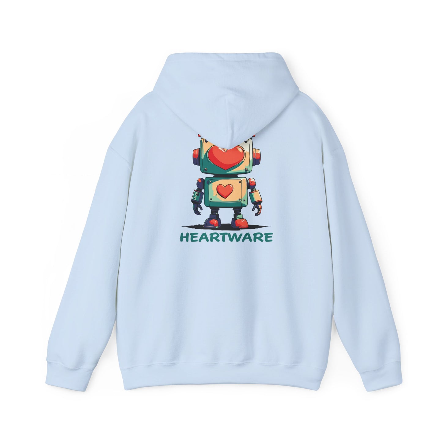 Heart-Eyed Robot: hoodie