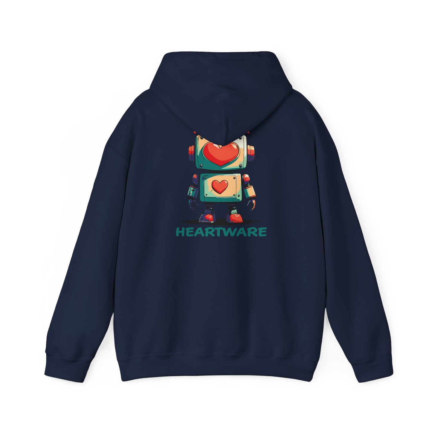 Heart-Eyed Robot: hoodie