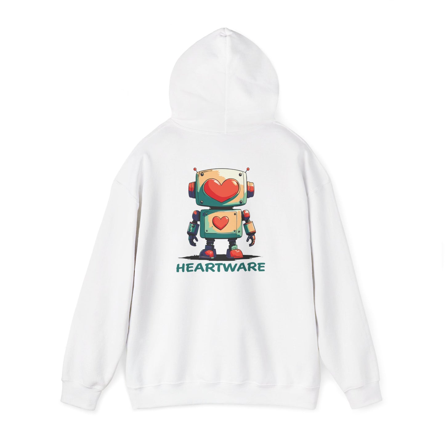 Heart-Eyed Robot: hoodie