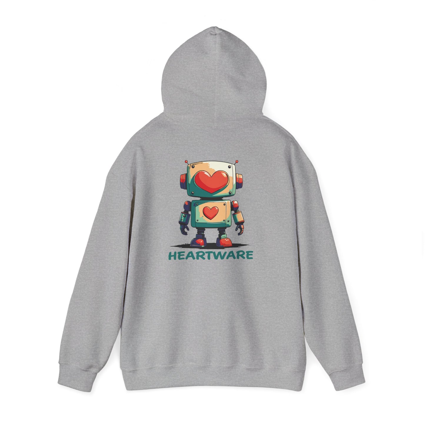 Heart-Eyed Robot: hoodie