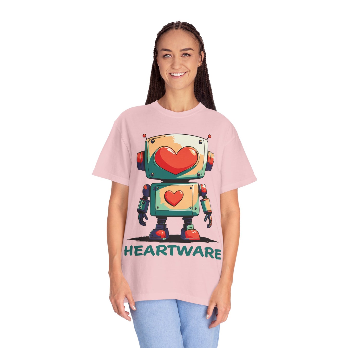 Heart-Eyed Robot: t-shirt