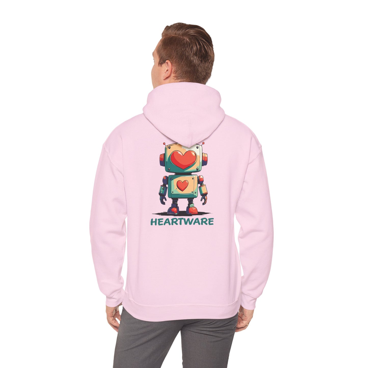 Heart-Eyed Robot: hoodie