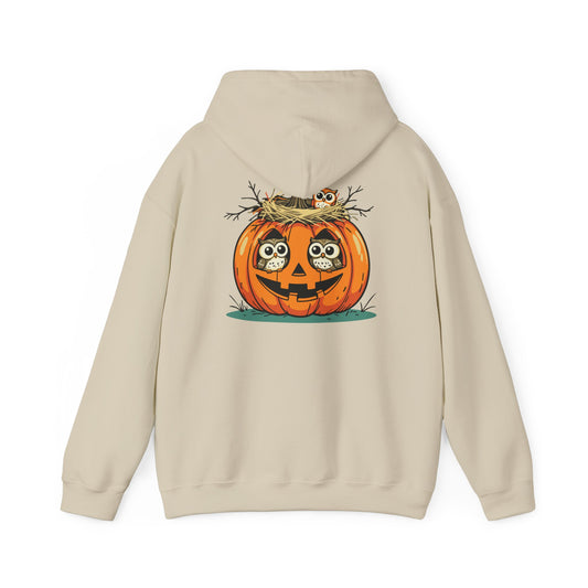 nest head Halloween Pumpkin Hoodie, Cozy Sweatshirt for Fall, Unisex Hoodie for October Celebrations, Pumpkin Carving Gift, Spooky Season Apparel
