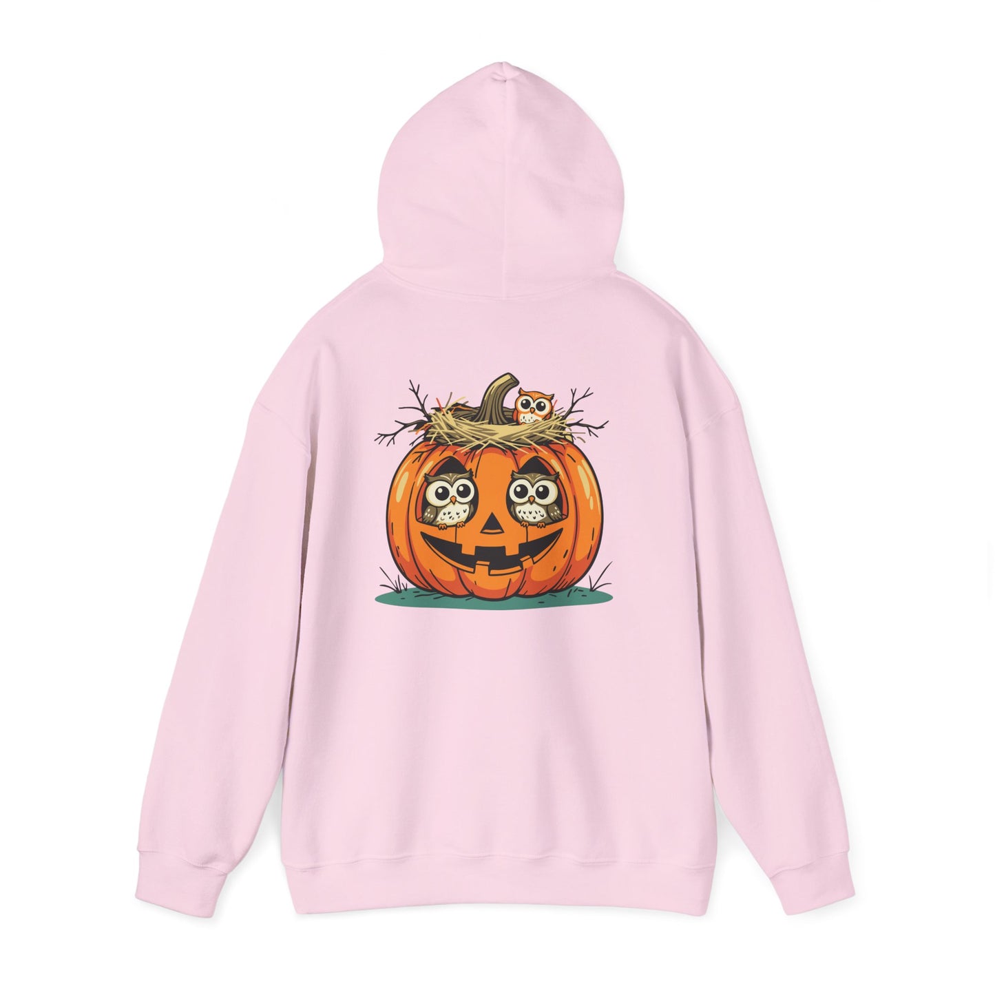 nest head Halloween Pumpkin Hoodie, Cozy Sweatshirt for Fall, Unisex Hoodie for October Celebrations, Pumpkin Carving Gift, Spooky Season Apparel