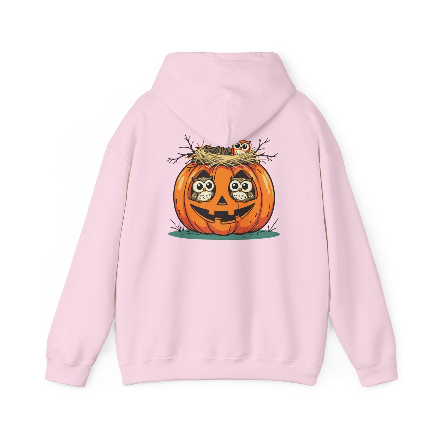 nest head Halloween Pumpkin Hoodie, Cozy Sweatshirt for Fall, Unisex Hoodie for October Celebrations, Pumpkin Carving Gift, Spooky Season Apparel