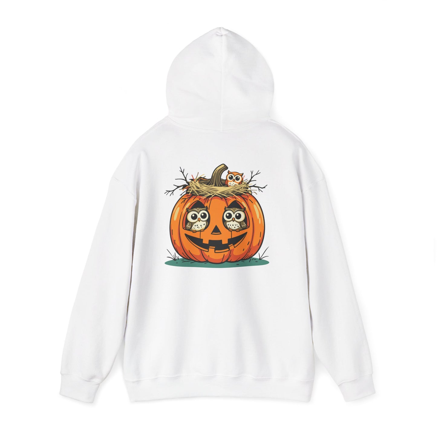 nest head Halloween Pumpkin Hoodie, Cozy Sweatshirt for Fall, Unisex Hoodie for October Celebrations, Pumpkin Carving Gift, Spooky Season Apparel