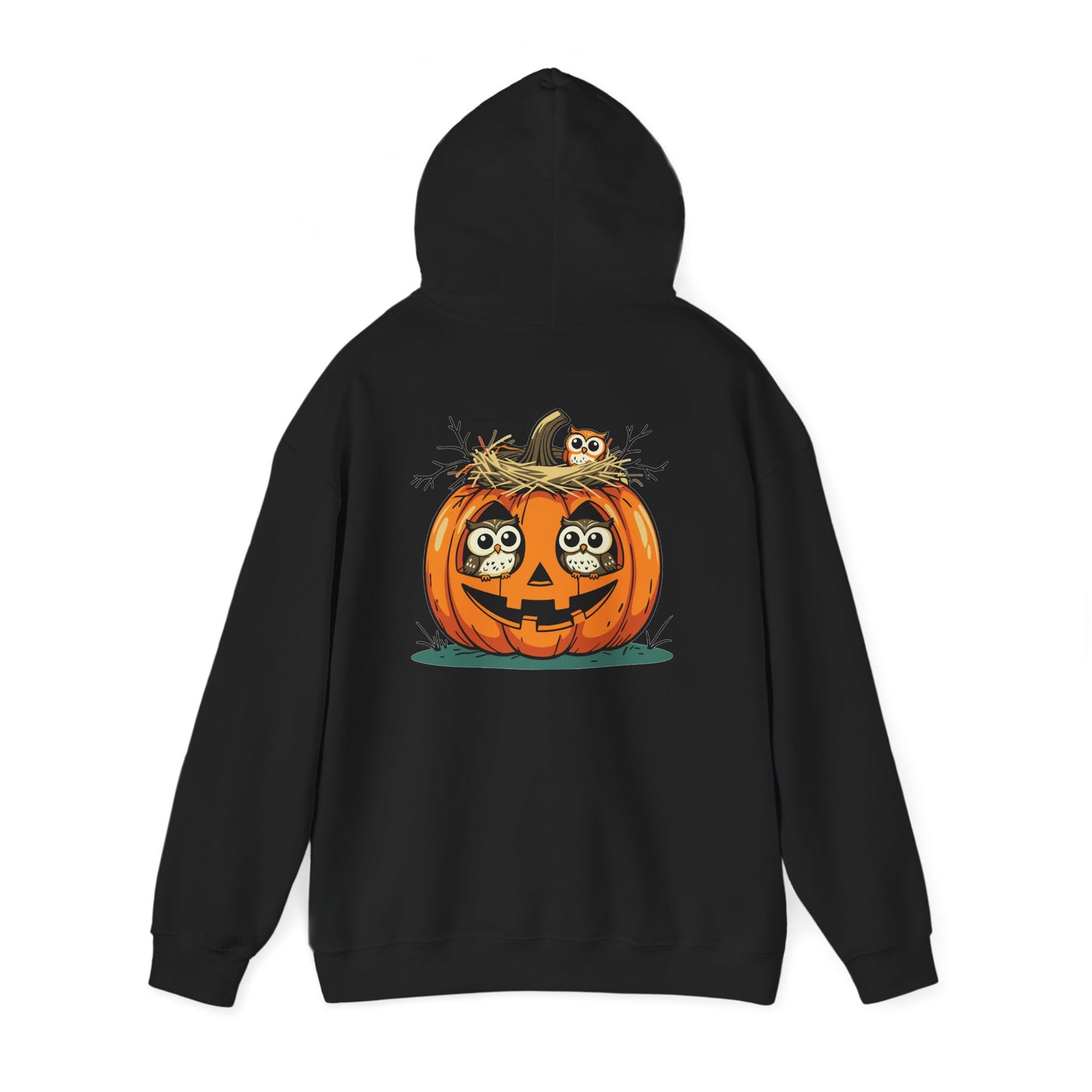 nest head Halloween Pumpkin Hoodie, Cozy Sweatshirt for Fall, Unisex Hoodie for October Celebrations, Pumpkin Carving Gift, Spooky Season Apparel