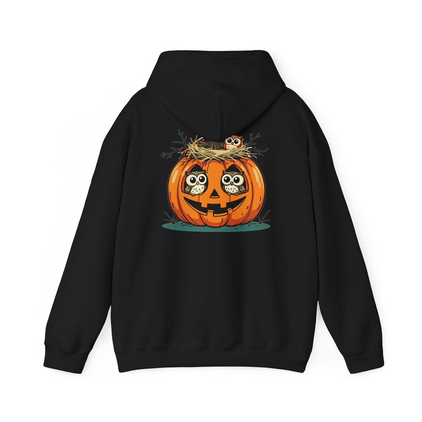 nest head Halloween Pumpkin Hoodie, Cozy Sweatshirt for Fall, Unisex Hoodie for October Celebrations, Pumpkin Carving Gift, Spooky Season Apparel