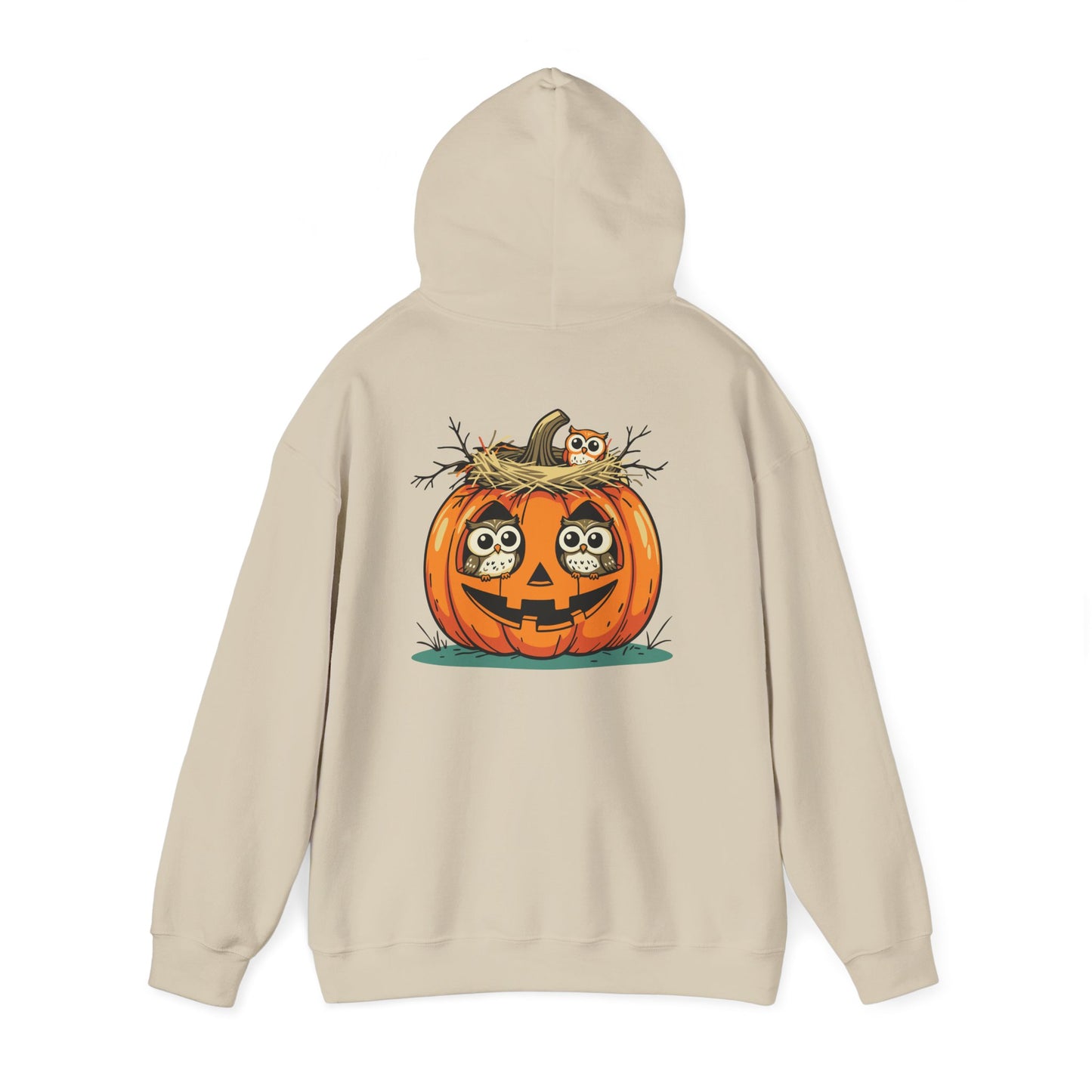 nest head Halloween Pumpkin Hoodie, Cozy Sweatshirt for Fall, Unisex Hoodie for October Celebrations, Pumpkin Carving Gift, Spooky Season Apparel