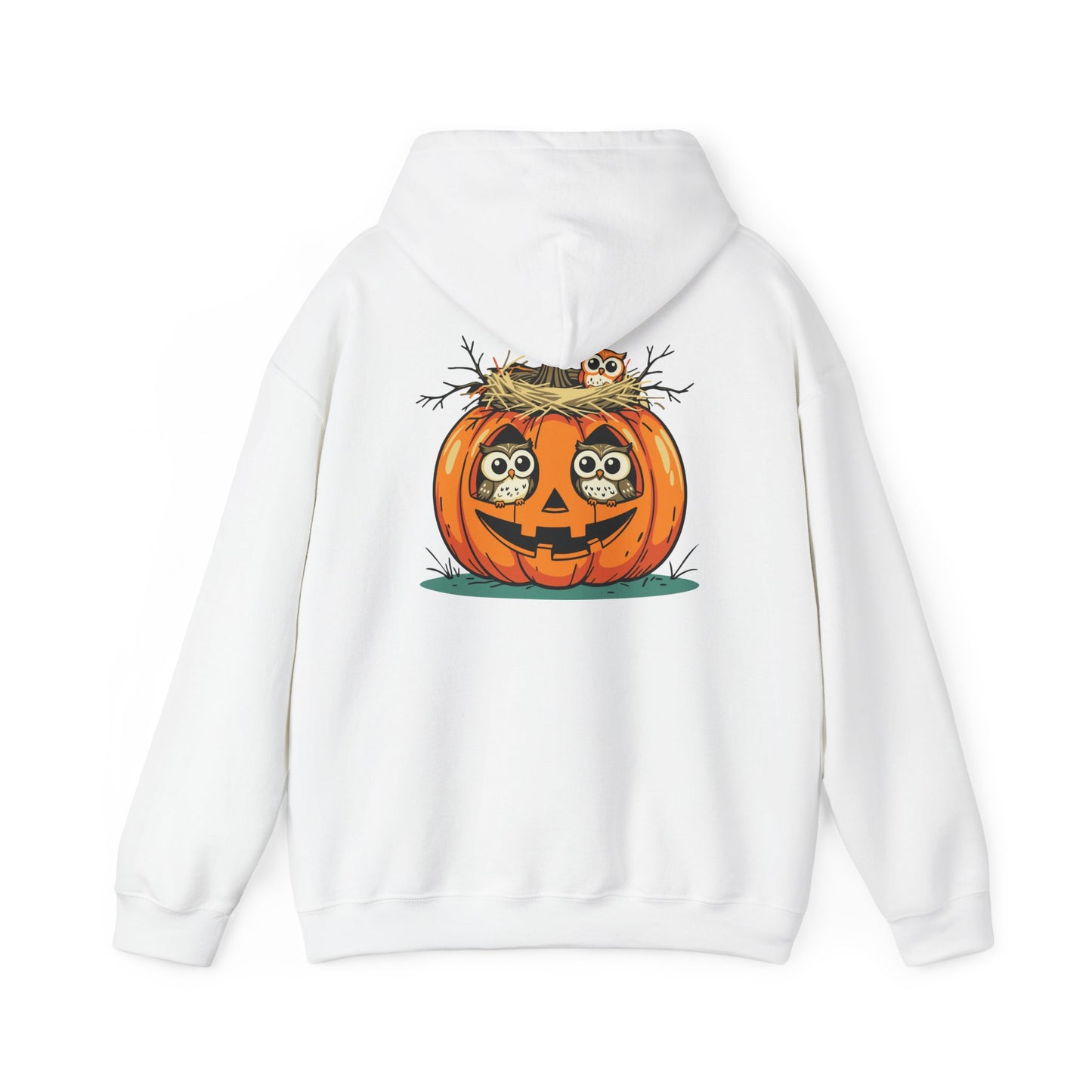 nest head Halloween Pumpkin Hoodie, Cozy Sweatshirt for Fall, Unisex Hoodie for October Celebrations, Pumpkin Carving Gift, Spooky Season Apparel