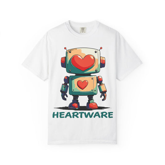 Heart-Eyed Robot: t-shirt